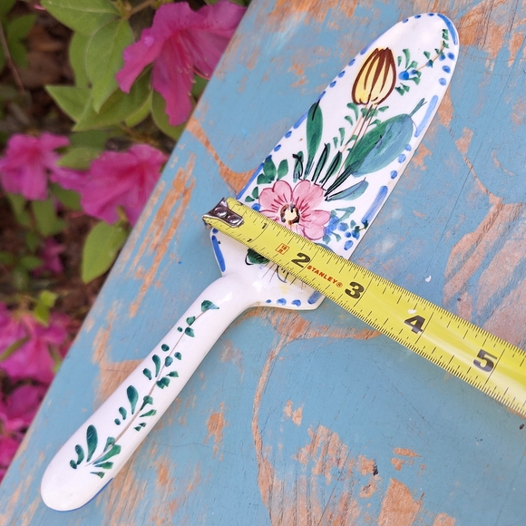 Cake Knives Bride Made in Italy Groom Wedding Serveware Porcelain Serving Knife - Picture 9 of 16